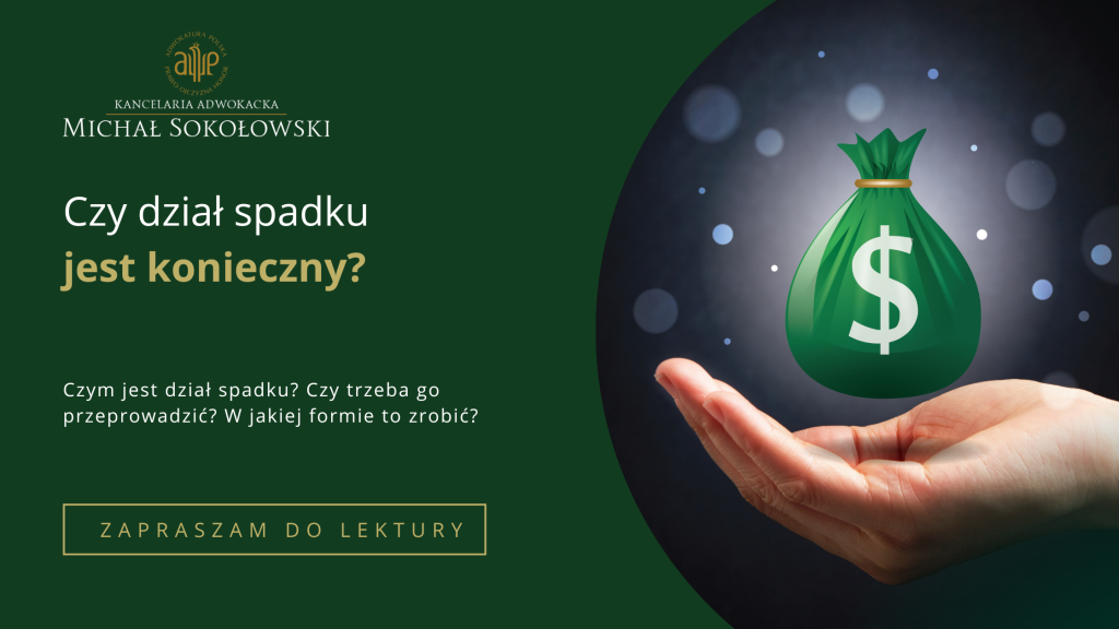 czy dział spadku jest konieczny