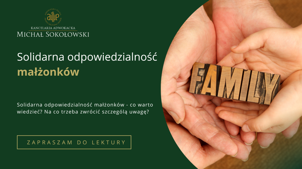 solidarna odpowiedzialność małżonków