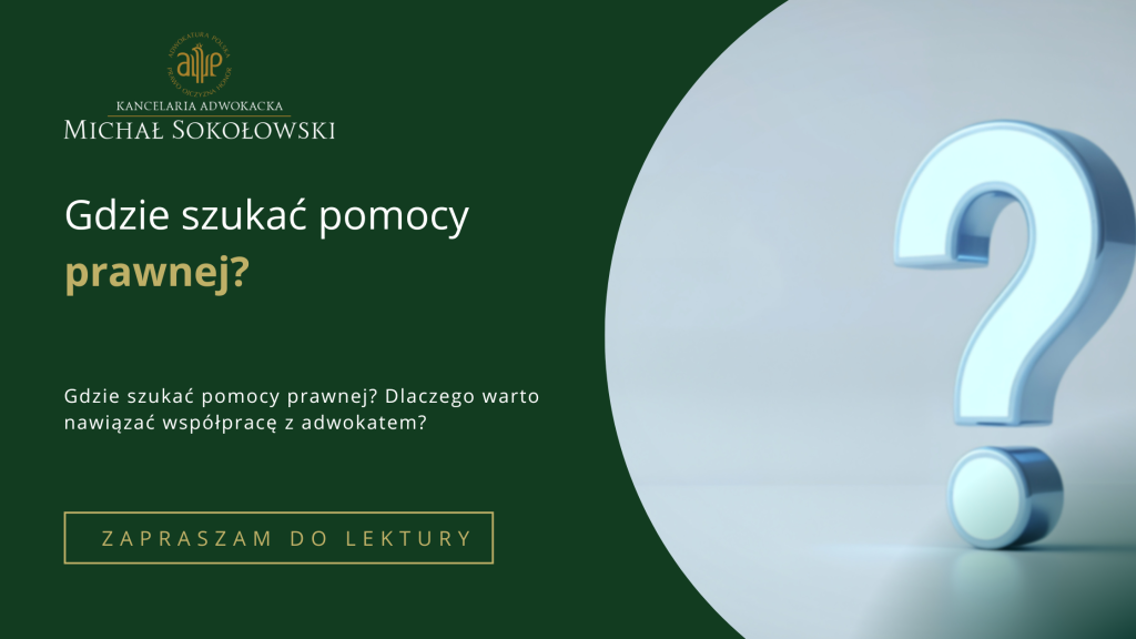 gdzie szukać pomocy prawnej